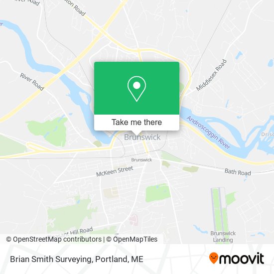 Mapa de Brian Smith Surveying