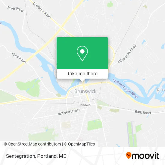 Sentegration map