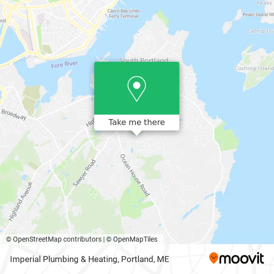 Imperial Plumbing & Heating map