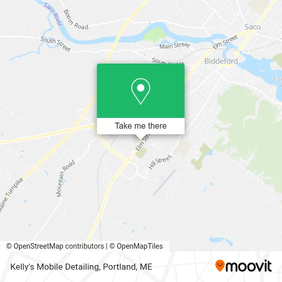 Kelly's Mobile Detailing map
