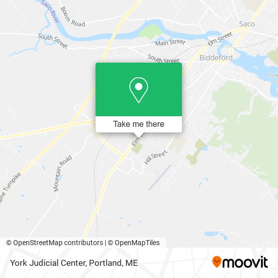 York Judicial Center map