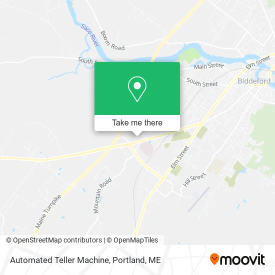 Automated Teller Machine map