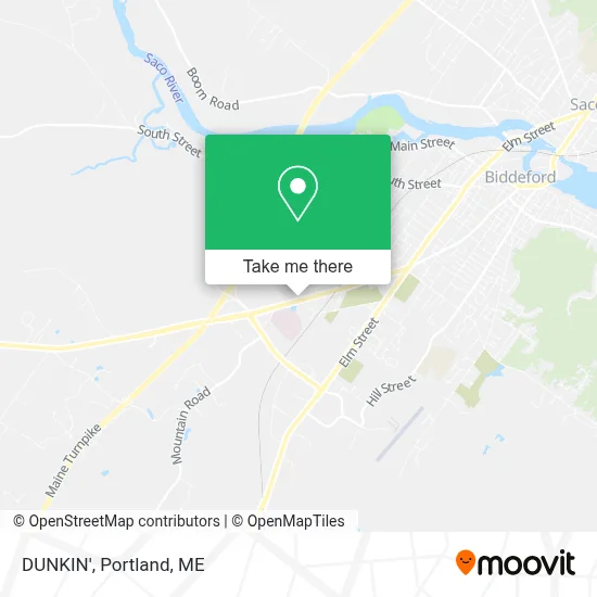 DUNKIN' map