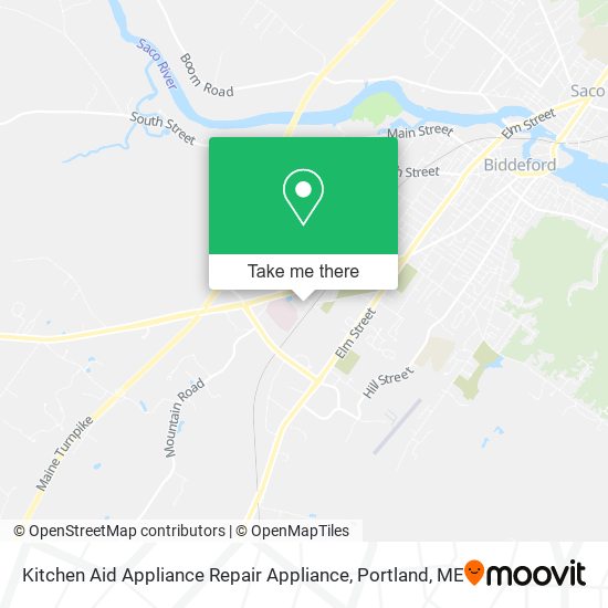 Kitchen Aid Appliance Repair Appliance map