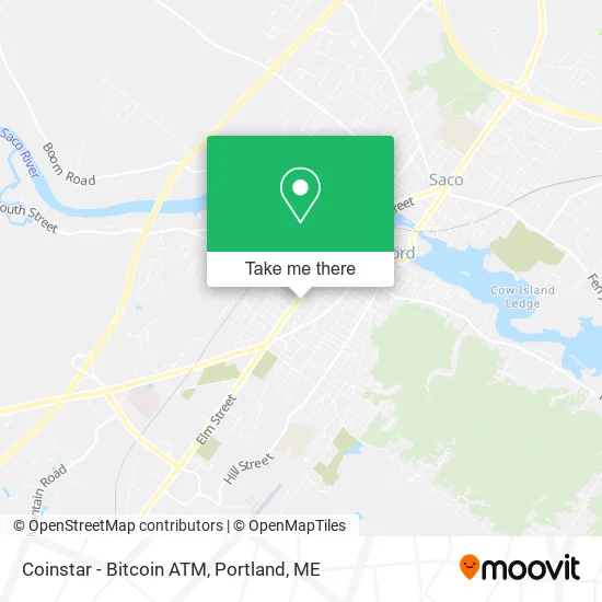 Coinstar - Bitcoin ATM map