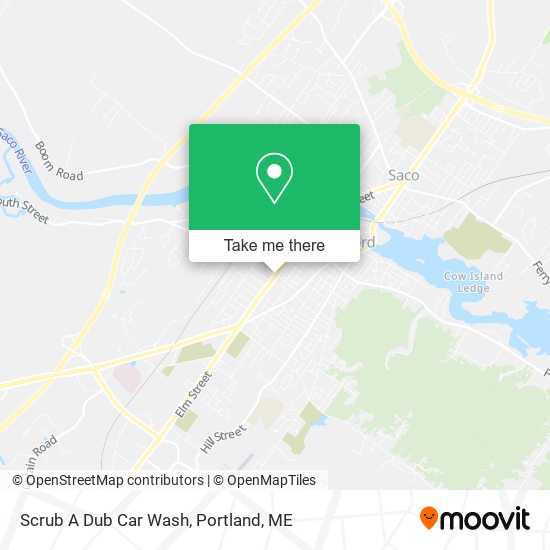 Scrub A Dub Car Wash map