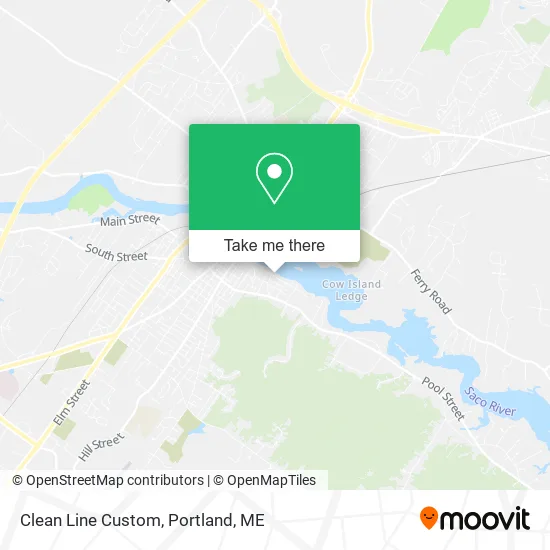 Clean Line Custom map