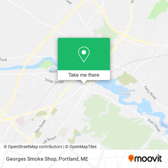 Mapa de Georges Smoke Shop