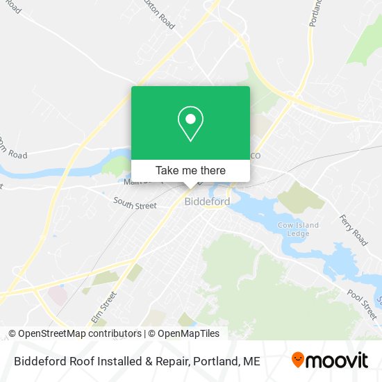 Mapa de Biddeford Roof Installed & Repair