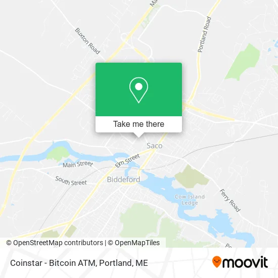 Coinstar - Bitcoin ATM map