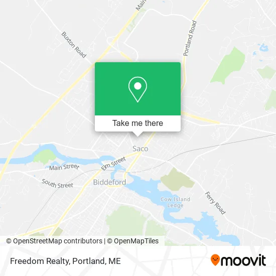 Freedom Realty map