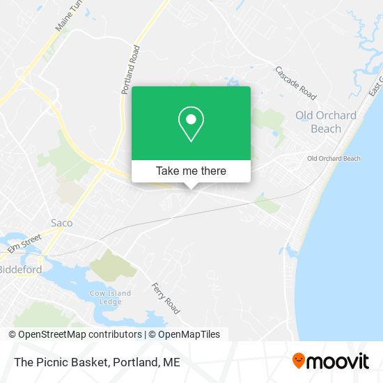 Mapa de The Picnic Basket