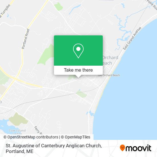 Mapa de St. Augustine of Canterbury Anglican Church