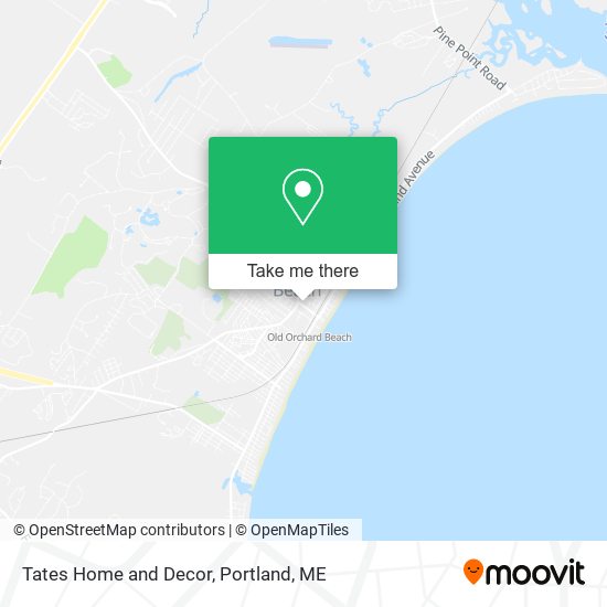 Mapa de Tates Home and Decor