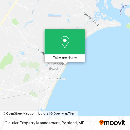 Cloutier Property Management map
