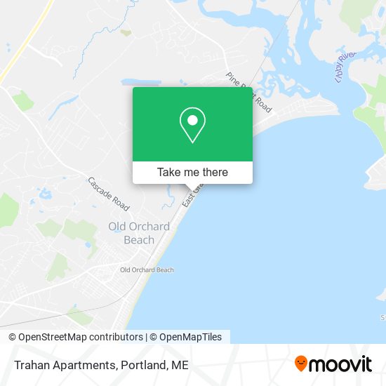 Mapa de Trahan Apartments
