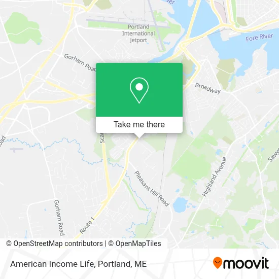 American Income Life map
