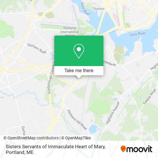 Sisters Servants of Immaculate Heart of Mary map