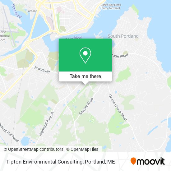 Tipton Environmental Consulting map