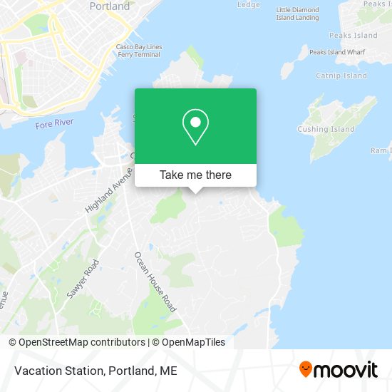 Mapa de Vacation Station