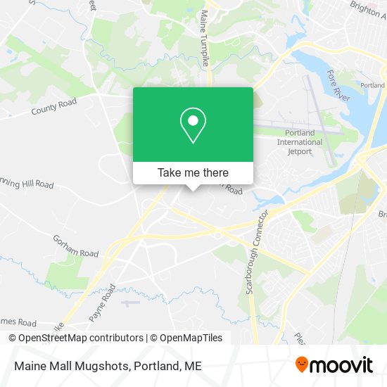 Maine Mall Mugshots map