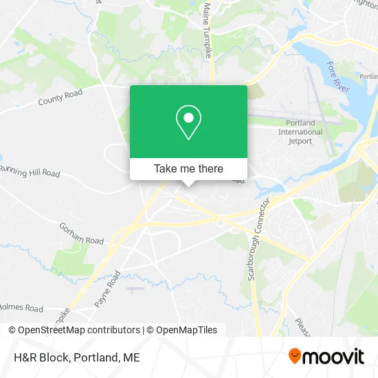H&R Block map