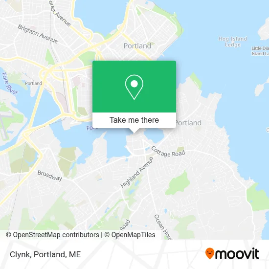 Clynk map