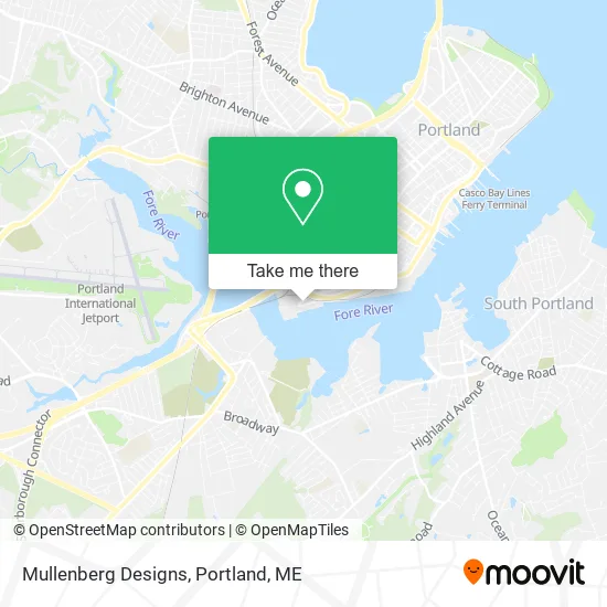 Mullenberg Designs map