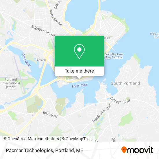 Pacmar Technologies map