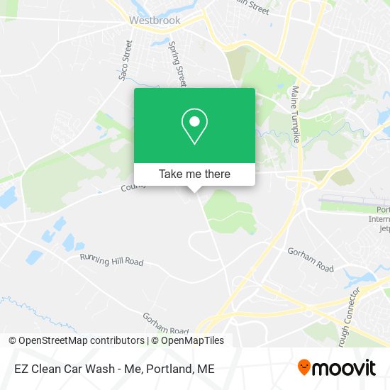 Mapa de EZ Clean Car Wash - Me