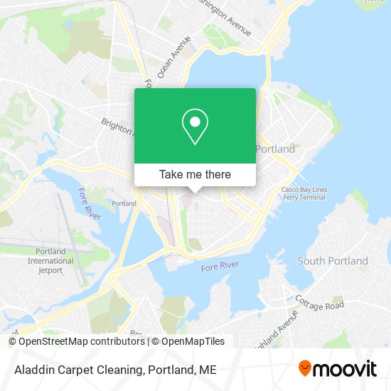 Mapa de Aladdin Carpet Cleaning