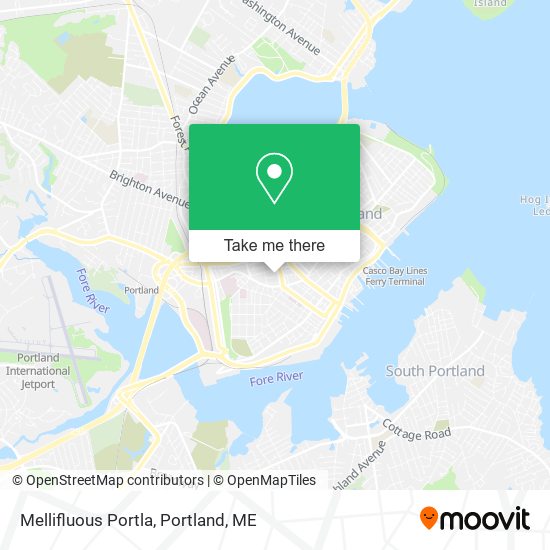 Mapa de Mellifluous Portla