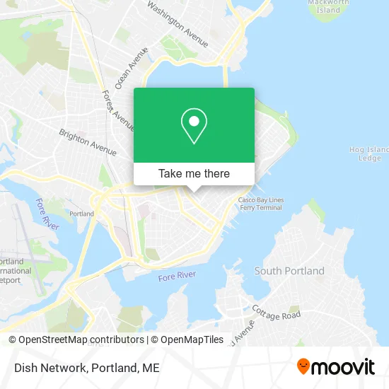 Dish Network map