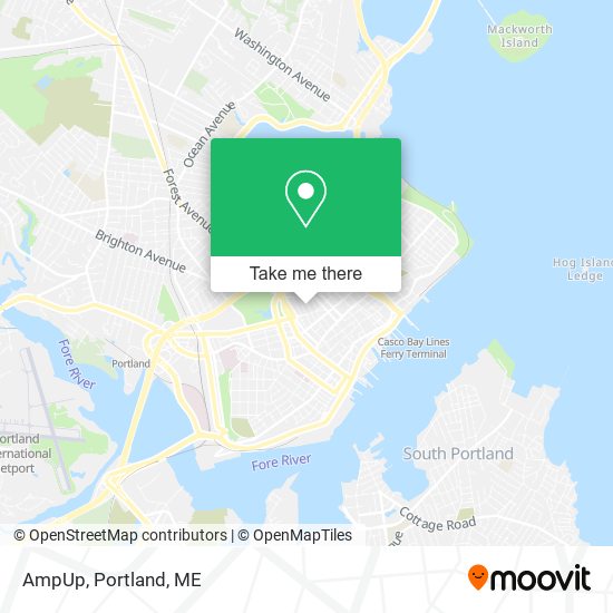 AmpUp map