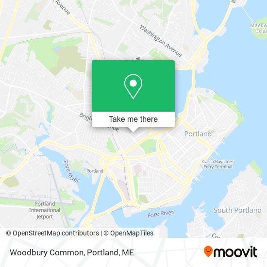 Mapa de Woodbury Common
