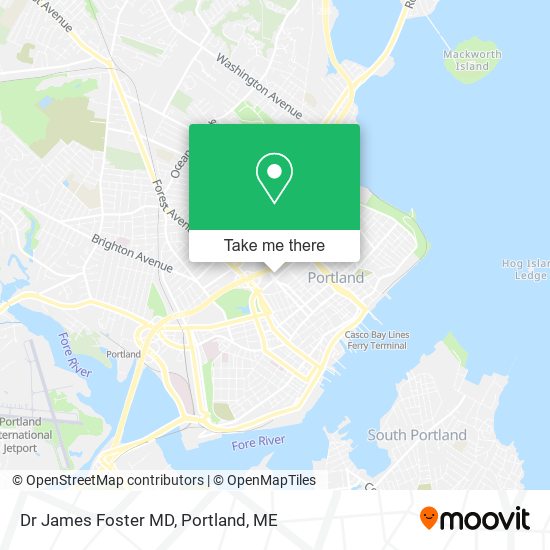 Mapa de Dr James Foster MD