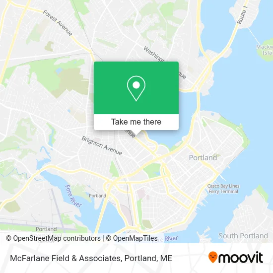 McFarlane Field & Associates map