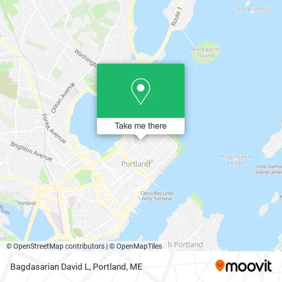 Bagdasarian David L map