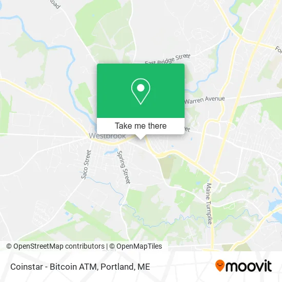 Coinstar - Bitcoin ATM map