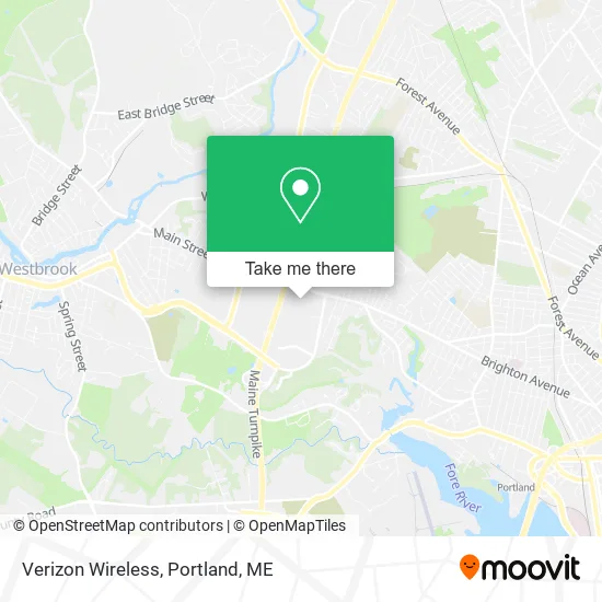 Verizon Wireless map
