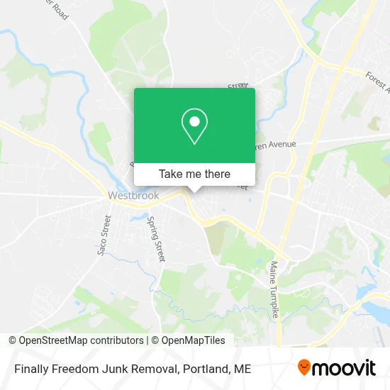 Finally Freedom Junk Removal map