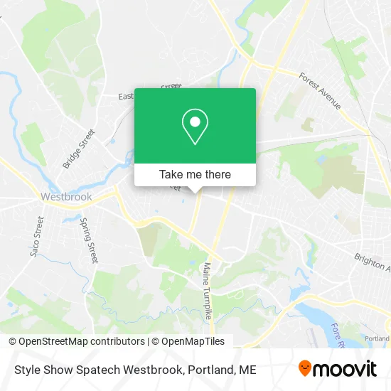 Style Show Spatech Westbrook map