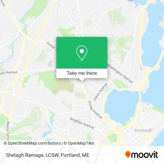 Shelagh Ramage, LCSW map