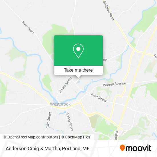 Anderson Craig & Martha map