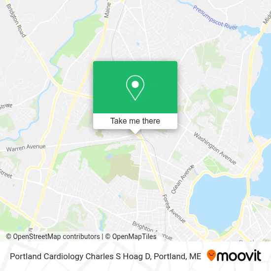 Portland Cardiology Charles S Hoag D map
