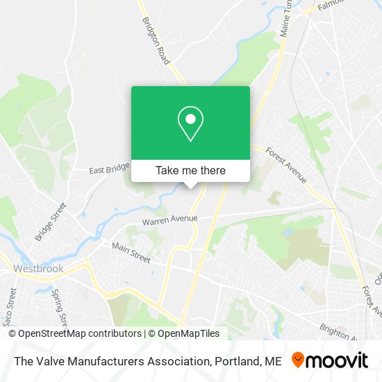 The Valve Manufacturers Association map