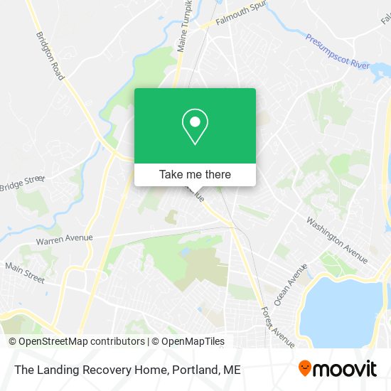 Mapa de The Landing Recovery Home