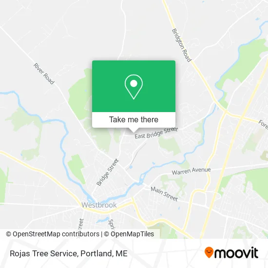 Mapa de Rojas Tree Service
