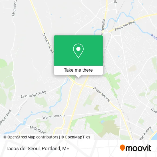 Tacos del Seoul map