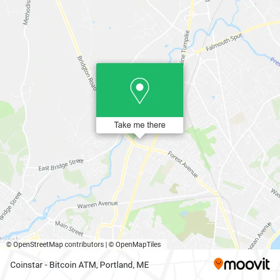 Coinstar - Bitcoin ATM map